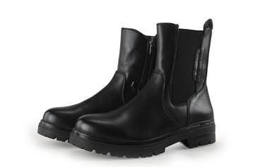 Tommy Hilfiger Chelsea boots in maat 38 Zwart, Kleding | Dames, Verzenden, Zwart, Overige typen, Zo goed als nieuw