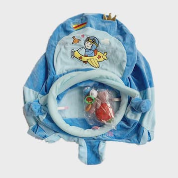 Pluche Baby Zitje met Speelboog - Leer Zitten & Voeden, Verzenden, Nieuw