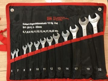 Veiling - Steekringsleutelset, Doe-het-zelf en Verbouw, Nieuw