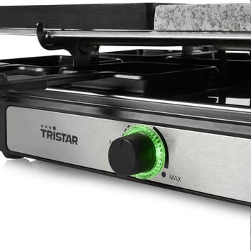 Tristar PD-9051 - Raclette - Gourmetstel - steengrill 6 p..., Verzenden, Nieuw