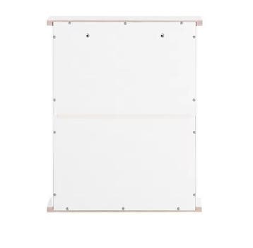 Witte Wandkast BadkamerKeukenkast met Twee Planken, MD, Verzenden, Nieuw