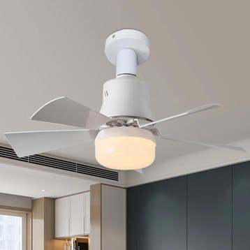 LED Plafondventilator E27 40W Dimbaar Stil, Verzenden, Nieuw