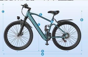 Elektrische Fiets 26 Inch – 540W E-Bike met 36V Accu, Verzenden, Nieuw