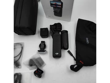DJI Osmo Pocket 4 Creator Combo Action cam Zwart, Verzenden, Zo goed als nieuw