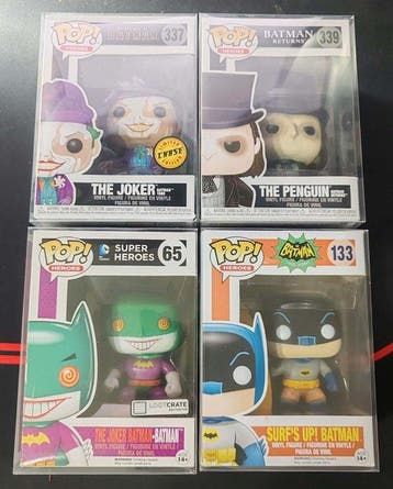 Funko - Action figure Funko Pop! Heroes BATMAN & JOKER &