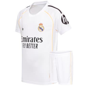 Real Madrid Voetbaltenue Thuis Eigen Naam - 2025-2026 - Kind, Verzenden, Nieuw