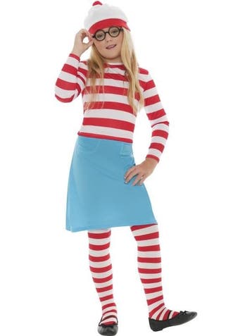 Waar is Wally meisjes kostuum, Ophalen of Verzenden, Nieuw