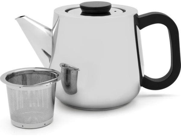 Veiling - Theepot Bredemeijer Vasco RVS met Theefilter, Huis en Inrichting, Keuken | Keukenbenodigdheden