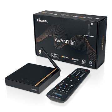 Xsarius Avant 3+ 4K IPTV Box - Met ingebouwde IPTV app, Nieuw, USB 2