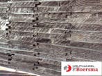 Halfhouts vellingdelen - zwart gecoat - douglas, Minder dan 25 mm, Nieuw, Plank, 300 cm of meer