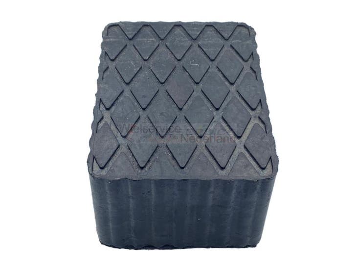 Rubber opnameblok hefbrug 160x120x80 mm (Rubber blokken), Auto diversen, Overige Auto diversen, Verzenden