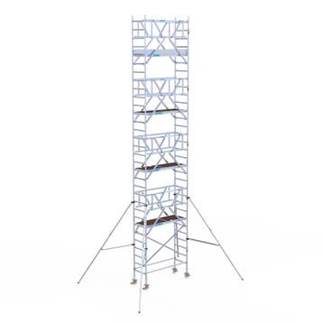 Rolsteiger Professional 75x190 10,2m werkhoogte vrijstaand, Verzenden, Nieuw, Rolsteiger of Kamersteiger, 5 meter of hoger