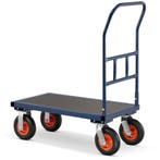 Plateauwagen 90x50cm | 640kg | Nieuw | OP=OP, Ophalen of Verzenden, Nieuw