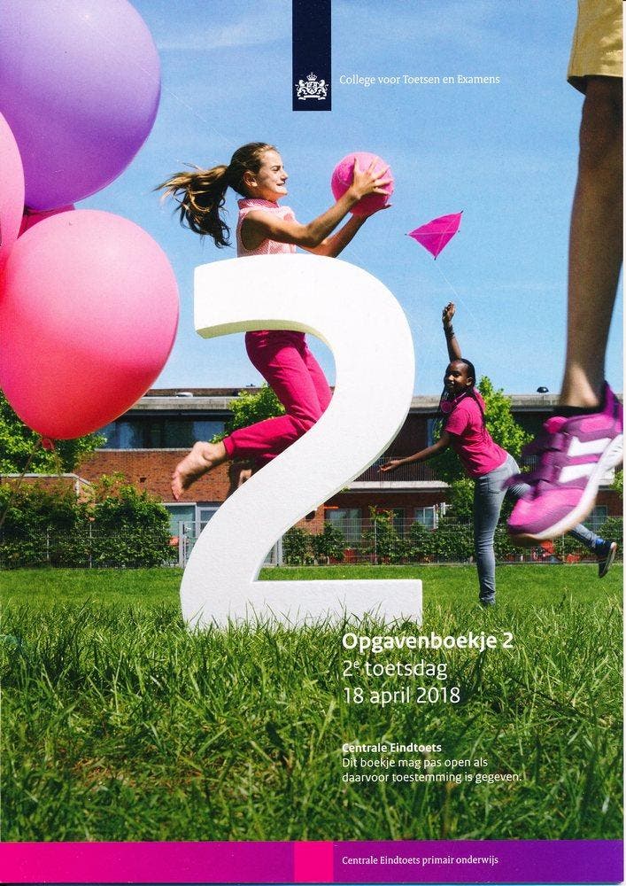 Centrale Eindtoets 2018 opgavenboekje 2, Boeken, Schoolboeken, Nieuw, Verzenden