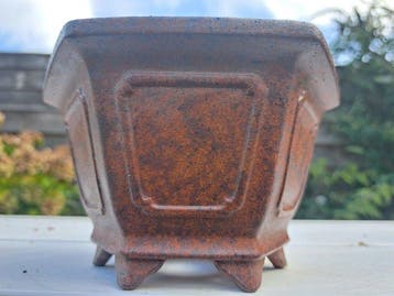 Bonsai schaal - 15x15x9,5cm - Hoogte (boom): 0 cm - Diepte, Antiek en Kunst