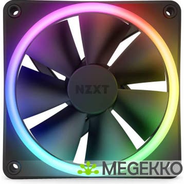 NZXT F120 RGB DUO - 120mm RGB Fan - Single - Black, Computers en Software, Computerkoelers, Verzenden, Nieuw