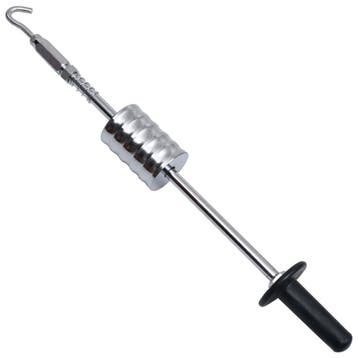 vidaXL Schuifhamer met haak 65 cm koolstofstaal, Verzenden, Nieuw