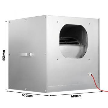 GGM Gastro | Airbox - 2000 m³ per uur - 230 volt | AA2000 |, Witgoed en Apparatuur, Afzuigkappen, Verzenden, Nieuw, Inbouw, 800 m³ per uur of meer