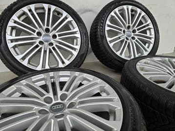 Audi A5 18 inch winterbanden S line velgen 5x112 DEMO, 18 inch, 245 mm, Banden en Velgen, Nieuw