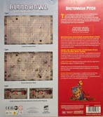 Blood Bowl Bretonnian team pitch and dugouts (Warhammer, Ophalen of Verzenden, Nieuw