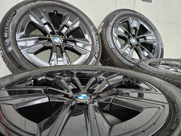 BMW X3 G01 G45 iX3 X4 G02 842 19inch Winterbanden Deep Black, Auto-onderdelen, Banden en Velgen, 19 inch, 245 mm, Banden en Velgen