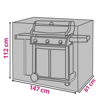 BBQ hoes | Rechthoekig | 147 x 61 x 112 cm, Verzenden, Nieuw