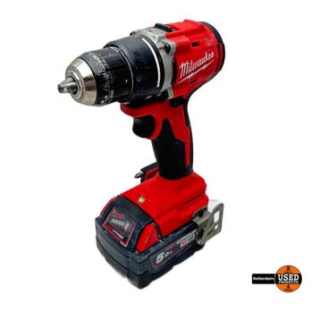 Milwaukee M18 BLDDRC-0 18V accu boor/schroefmachine body, Doe-het-zelf en Verbouw, Verzenden, Gebruikt