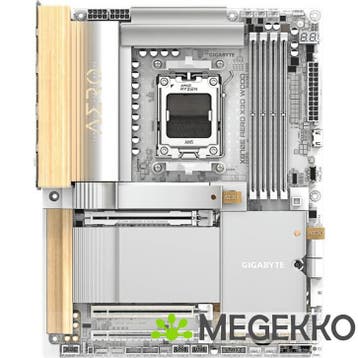 GIGABYTE X870E AERO X3D WOOD AMD X870E Socket AM5 ATX, Computers en Software, Moederborden, Verzenden, Nieuw