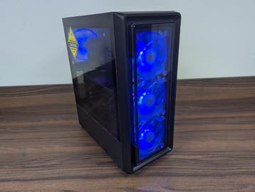 Nieuwe Game PC - Ryzen 7 5700x - RTX 5060 - 16 GB DDR4, Blue Monkey, 500GB M2.0 SSD, Virtual Reality, Nieuw