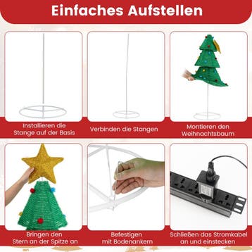 Kerstboom met verlichting - Kunstkerstboom - 190 cm - Met st, Verzenden, Zo goed als nieuw