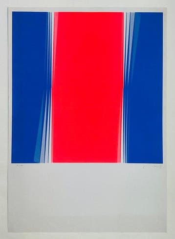 Lothar Quinte (1923-2000) - Serigraphie Faltbild /