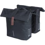 Basil fietstas dubbel City zwart MIK, Fietsen en Brommers, Fietsaccessoires | Fietstassen, Verzenden, Nieuw