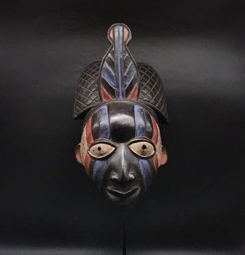 Prachtig masker - Yoruba - Nigeria (Zonder minimumprijs)