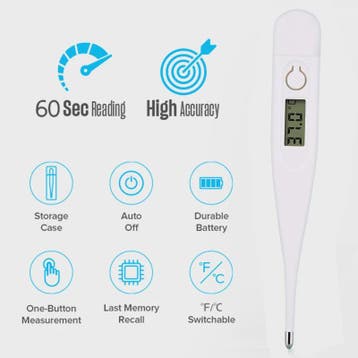 Digitale Medische Thermometer & Vinger Pulse Oximeter - Betr, Verzenden, Nieuw