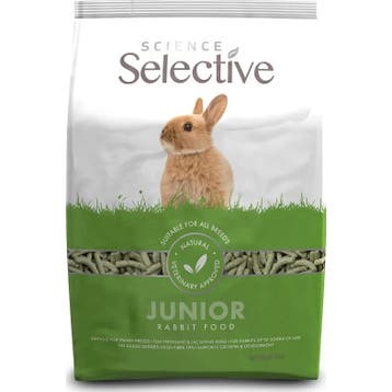 Supreme Science Selective Junior Rabbit 10 kg (Konijnenvoer), Verzenden, Nieuw, Overige typen
