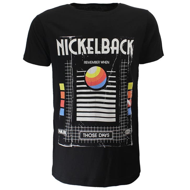 Nickelback Those Days VHS Tape T-Shirt, Kleding | Heren, T-shirts, Verzenden