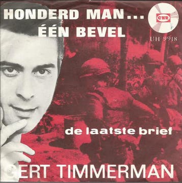 Single - Gert Timmerman - Honderd Man...Een Bevel, Verzenden, Nieuw in verpakking