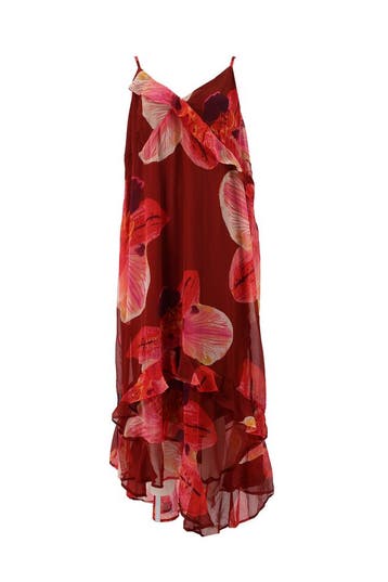 Carmakoma Jurk in maat 52 Rood, Carmakoma, Verzenden, Zo goed als nieuw, Rood