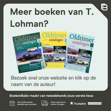 OLDTIMER CATALOGUS 1996 - T. Lohman 9789038903880, Verzenden, Gelezen, T. Lohman