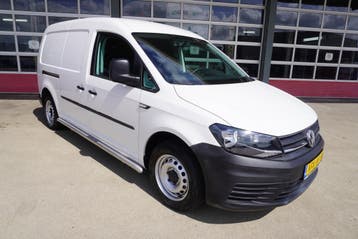 Volkswagen Caddy 2.0 TDI L2H1 BMT Maxi Trendline, Stof, Gebruikt, Volkswagen, Wit