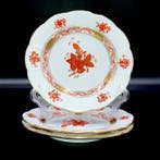 Herend - Exquisite Set of 3 Plates - Chinese Bouquet