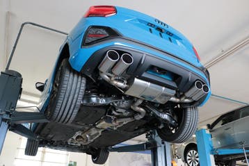 FOX Audi Q2 einddemper uitgang rechts/links met voordemper -, Auto-onderdelen, Uitlaatsystemen, Verzenden, Nieuw