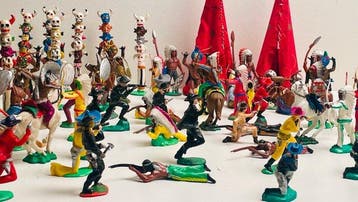 Reisler - Speelgoedfiguurtjes Vintage Danish Reisler Wild, Nieuw