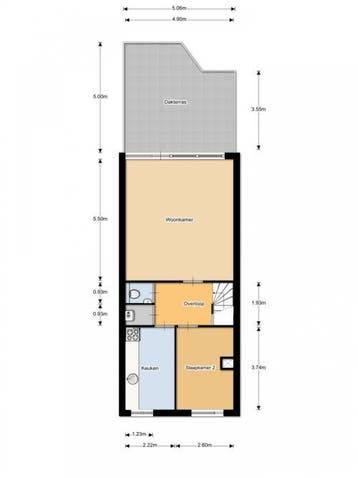 Te Huur 3 Kamer Appartement Hollandsch Diep In Zaandam, Huizen en Kamers, Direct bij eigenaar, Noord-Holland, Zaandam, Appartement