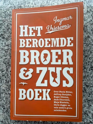 Het beroemde broer en zus-boek, Gelezen, Verzenden, Ingmar Vriesema, Persoonlijkheidsleer