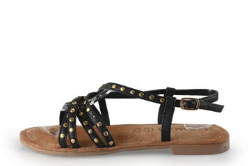 Lazamani Sandalen in maat 39 Zwart, Verzenden, Zwart, Lazamani, Sandalen of Muiltjes