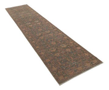 Designer tapijt - nieuw - meesterwerk - Loper - 335 cm - 79, Huis en Inrichting, Stoffering | Tapijten en Kleden, Nieuw