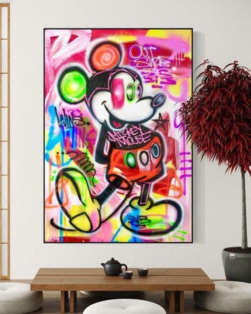 Outside313 - Mickey Mouse - crazy colors
