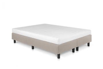 Boxspring Studio Luxe Pocketvering HR matras - Beige/Crème -, Verzenden, Nieuw, Tweepersoons