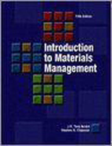 Introduction to Materials Management - Ph.D. Chapman, Verzenden, Zo goed als nieuw, Ph.D. Chapman